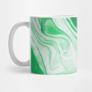 LIGHT GREEN LIQUID MARBLE DESIGN, IPHONE CASE, MUGS, AND MORE Mug